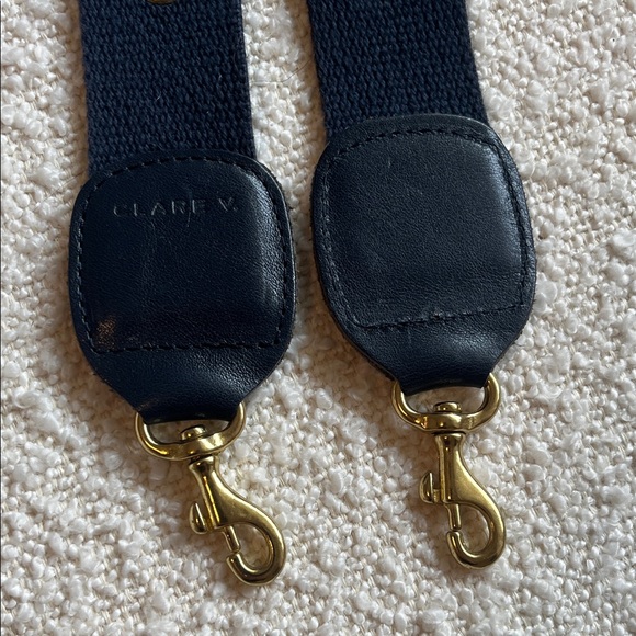 Clare V Navy Blue Shoulder Bag/Purse Strap with Grommets - Picture 2 of 3
